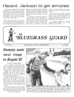 Bluegrass Guard, April 1982